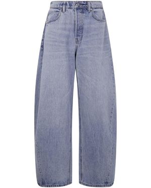 Alexander Wang Blowup Mid Rise Jean - Blue