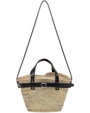 Coperni Palm Medium Raffia Shopping Bag in Natural | Lyst
