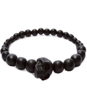 McQueen Bracciale Skull - Black