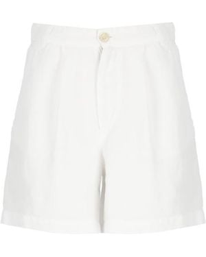 120% Lino Shorts - White