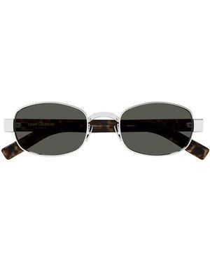 Saint Laurent Sl 706 Linea Sl Logo Sunglasses - Black