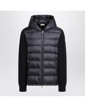 Moncler Padded Zip-Up Cardigan - Black