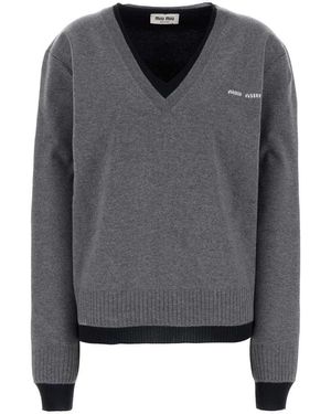 Miu Miu Sweaters and pullovers for Women | Online Sale up to Miu Miu Sweaters and pullovers for Women | Online Sale up to