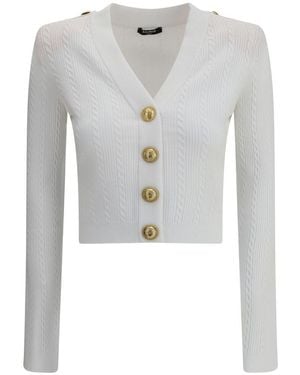 Balmain Knitwear - White