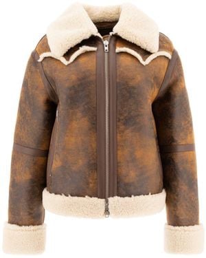 Stand Studio Giacca Lessie" - Brown