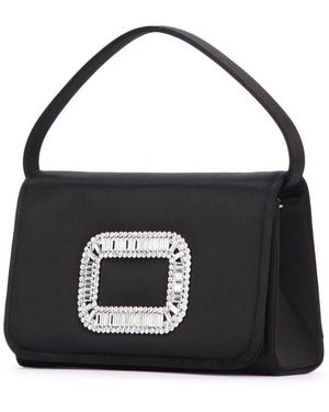 ショルダーバッグ・ポシェット Roger Vivier TRES VIVIER DAISY AUMONIERE Roger Vivier Tres Vivier Daisy Aumoniere in Black | Lyst