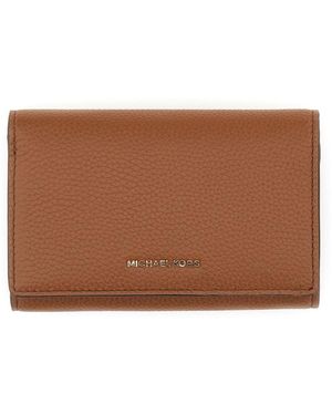 Michael Kors Leather Wallet - Brown
