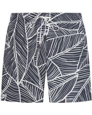 Giorgio Armani Swim Shorts Swimwear - Blue