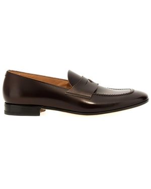 Lidfort Leather Loafers - Brown