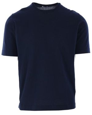 Tシャツ・カットソー CARUSO COTTON KNIT T-SHIRT Caruso Short sleeve t-shirts for Men | Online Sale up to 60