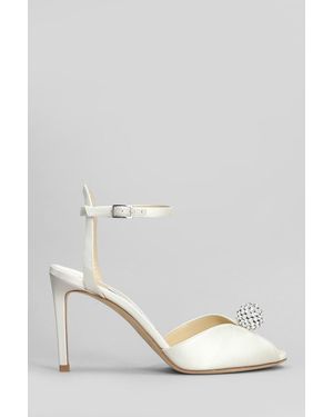 Jimmy Choo Scora 85 Sandals - White