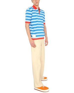 Tシャツ・カットソー SUNNEI SS21 KNITTED POLO (PSS02_TURQOISELIGHTBL) SUNNEI SS21 KNITTED POLO (PSS02_DARKGR/ORANGE) (SUNNEI/T