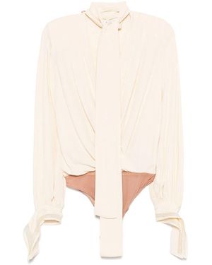Elisabetta Franchi Shirts - Natural