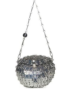 Rabanne '1969 Ball' Handbag - White