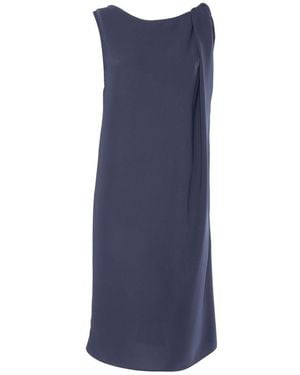 P.A.R.O.S.H. P.A.R.O..H. Long Dress - Blue