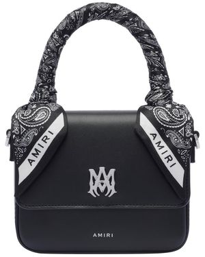 特価！【AMIRI】AMIRI LOGO CROSS-BODY ZIP AROUND BAG★バッグ Amiri Men's Staggered Logo Crossbody Bag | Neiman Marcus