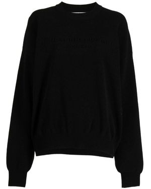 Alexander Wang Logo Sweatshirt - Black