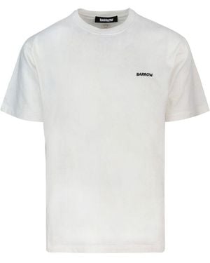 Tシャツ・カットソー BARROW Men T-shirt Cream S5BWUATH058 BW029 E02BA97E-A217-49C1-A7A6-