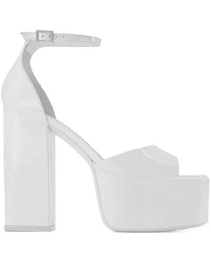 Paris Texas Tatiana Platform Sandals - White