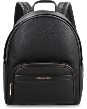 Michael Kors Bex Leather Backpack - Black
