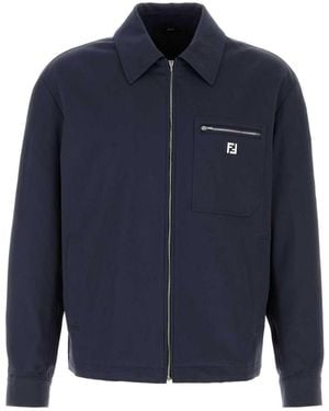 Fendi Jackets And Vests - Blue