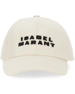 Isabel Marant Baseball Cap "Tyron" - White