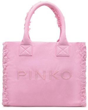 トートバッグ PINKO SS25 'Miranda' large shopping bag (104715A2G2 YL2Q) Pinko 'miranda' Large Shopping Bag | italist