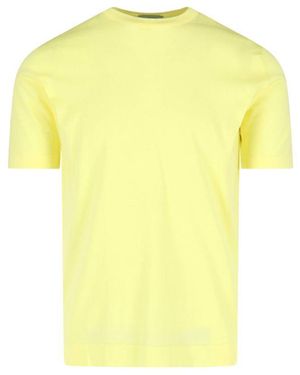 John Smedley T-Shirts And Polos - Yellow