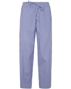Pierre Louis Mascia Wide Leg Pants Kami - Blue
