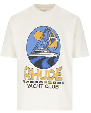 Rhude T-Shirts And Polos - White