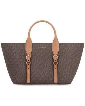 Michael Kors Moore Pvc Handbag - Brown