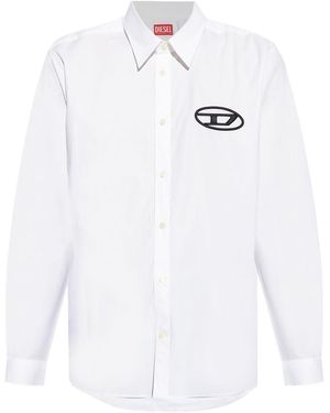 DIESEL Casual Shirts - White