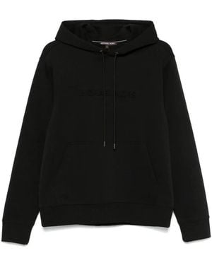 Michael Kors Embossed Logo Hoodie - Black