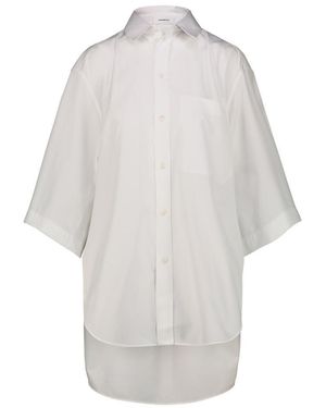 Wardrobe NYC Oversized Sl Shirt - White