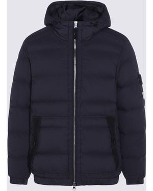 Stone Island Giacconi Nero - Blue