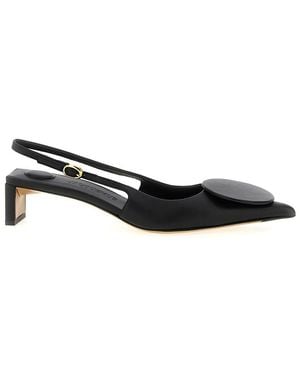 シューズ・サンダルその他 JACQUEMUS Woman Heeled sandals Black 251FO1613073 990 JACQUEMUS: Heeled sandals woman - Black | Jacquemus shoes
