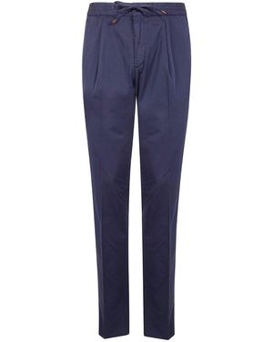 Incotex Tapered Fit Pants - Blue