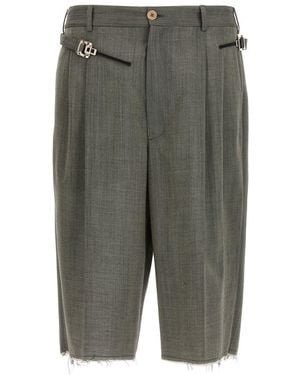 Magliano 'Regolatore' Bermuda Shorts - Gray