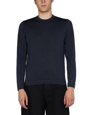 Drumohr Cotton Jersey - Blue