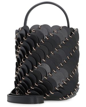 Rabanne Paco Mini Bucket Bag - Black