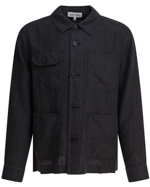 Alex Mill Garment Dyed Work Jacket - Black