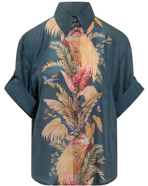 Zimmermann Ascension Shirt - Blue