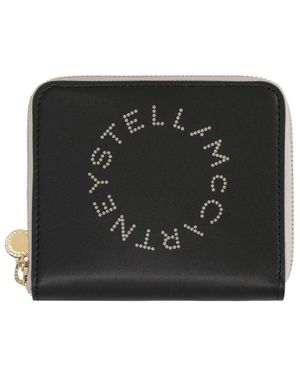 Stella McCartney Stella Logo Alter-Nappa Wallet - Black