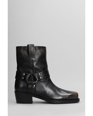 Paris Texas Roxy Ankle Boot Texan Ankle Boots - Black