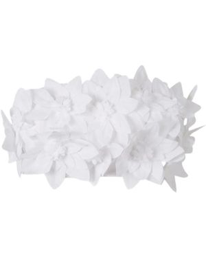 Jonathan Simkhai Abril Floral Bustier Top - White