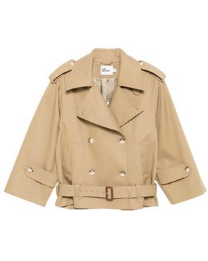 Self-Portrait Outerwears - Natural