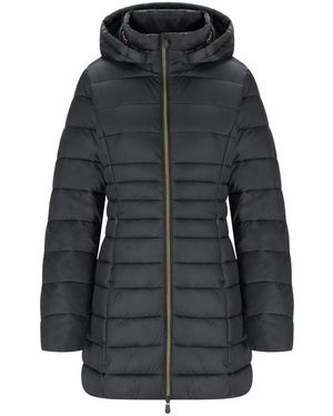 Save The Duck Reese Hooded Padded Jacket - Black