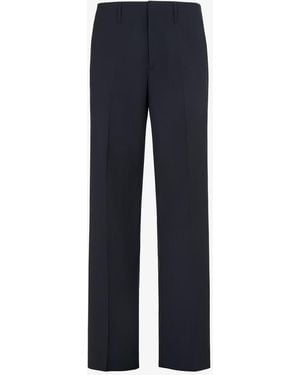 Fendi Wool Pants - Blue