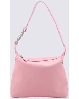 EERA PINK MOON トートバッグ EÉRA Pink Nylon Top Handle Mini Moon Bag - Fabric of Society