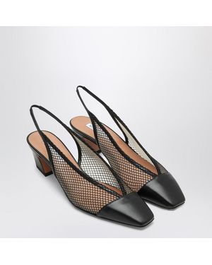 Aquazzura Margot Slingbacks - Metallic